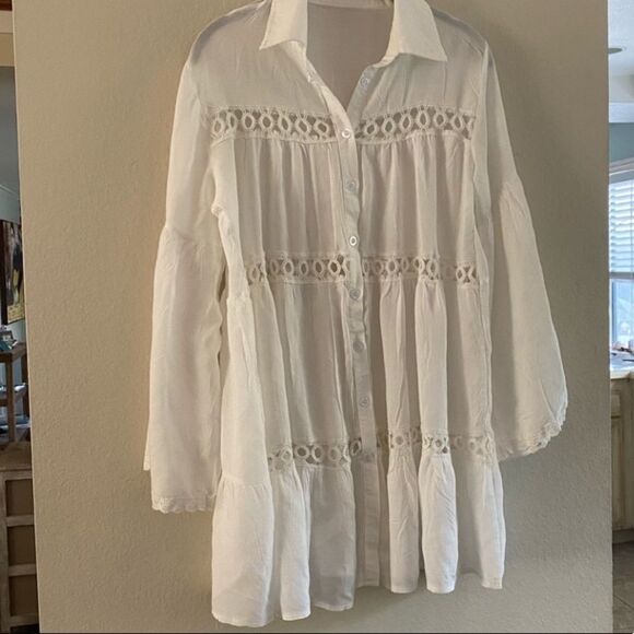 NWT Gorgeous swim cover up - Picture 7 of 7